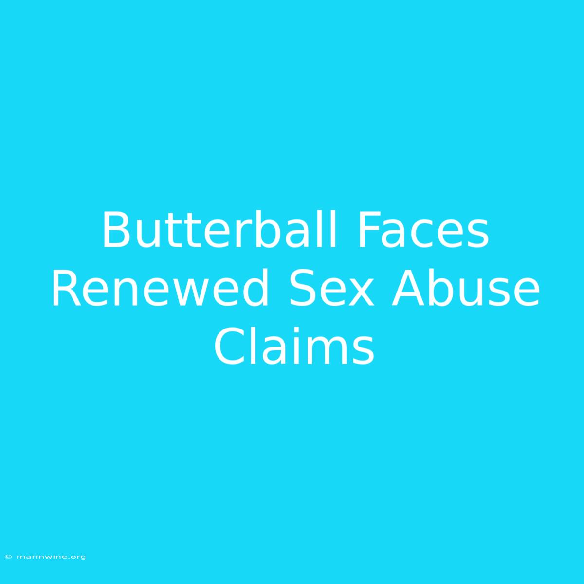 Butterball Faces Renewed Sex Abuse Claims