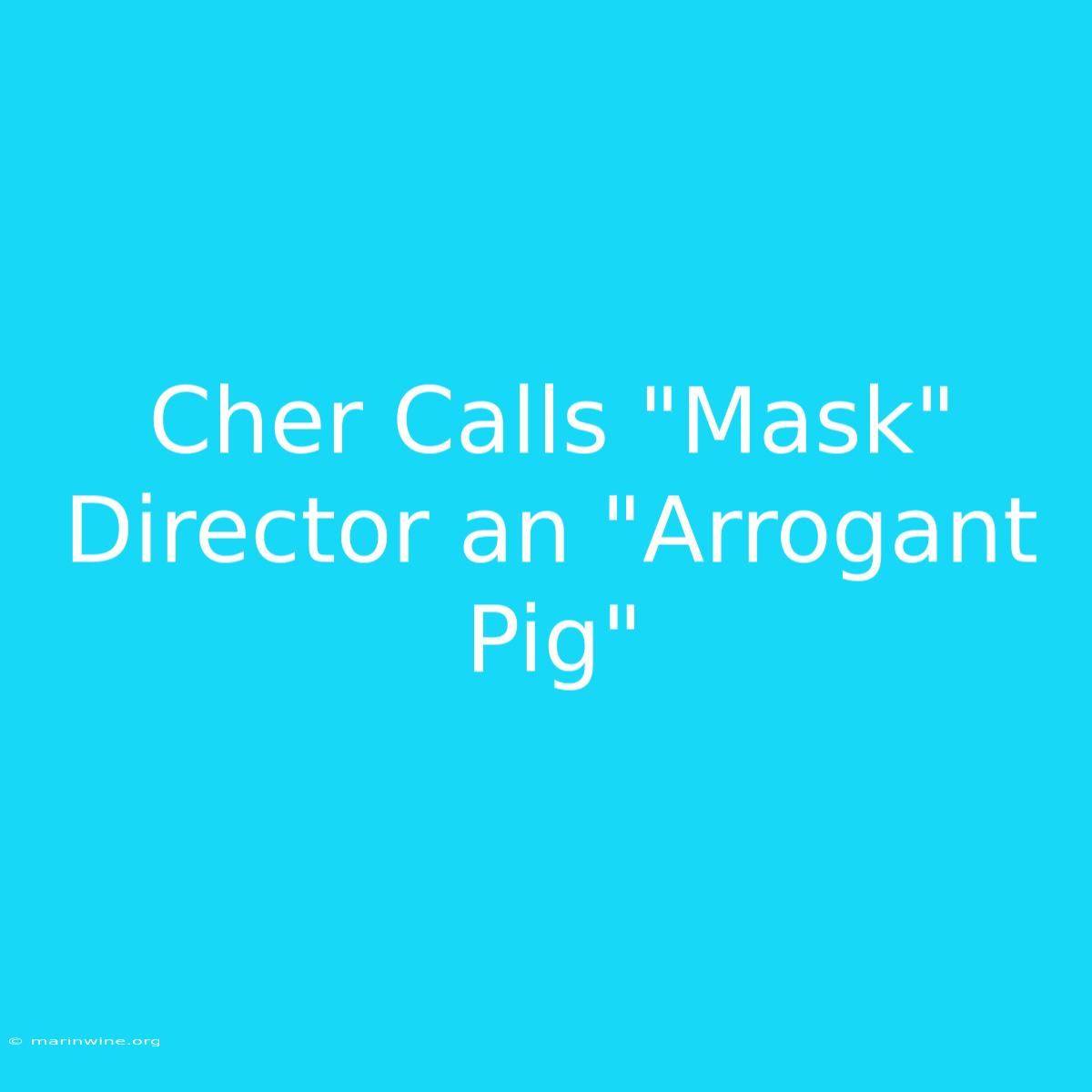 Cher Calls 