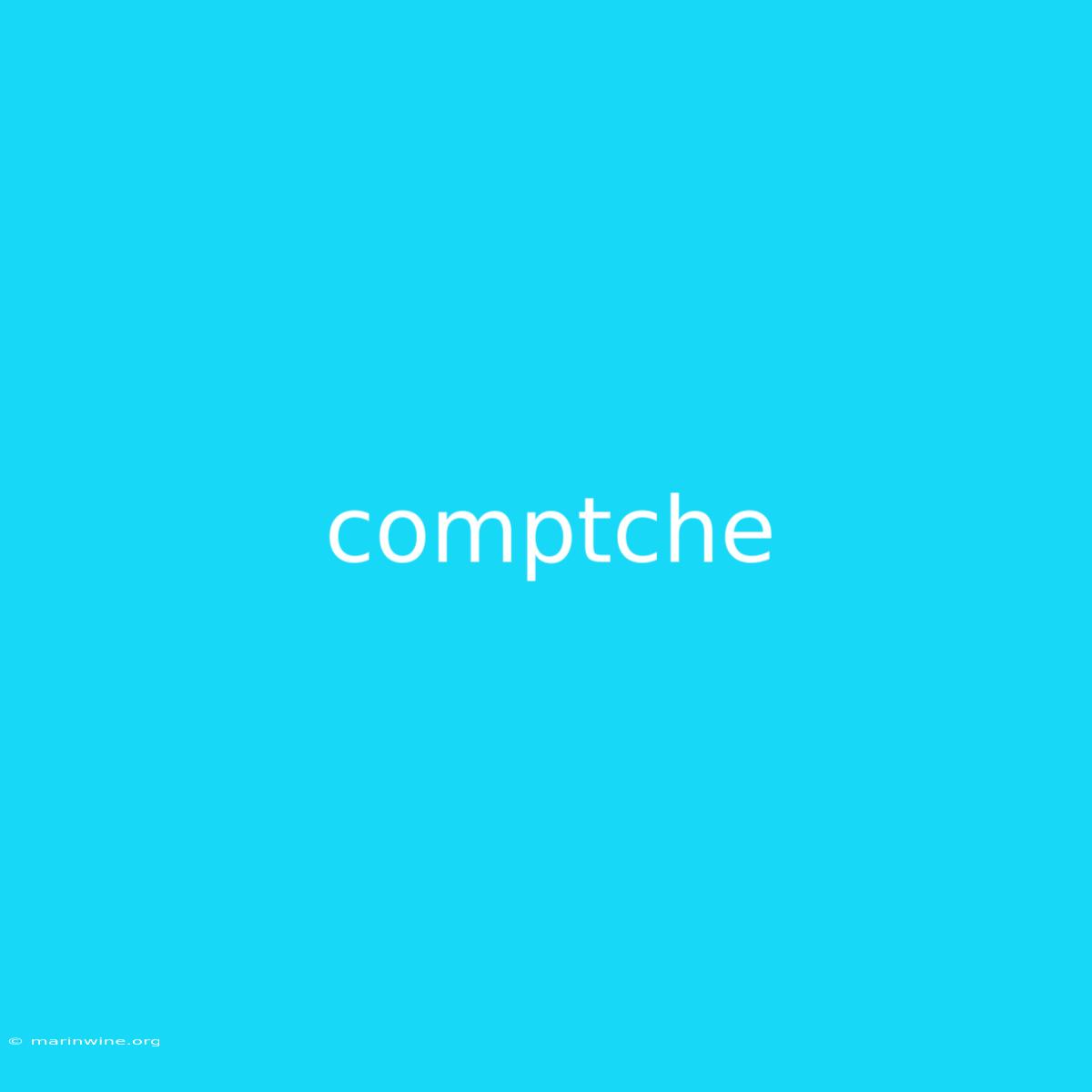 Comptche