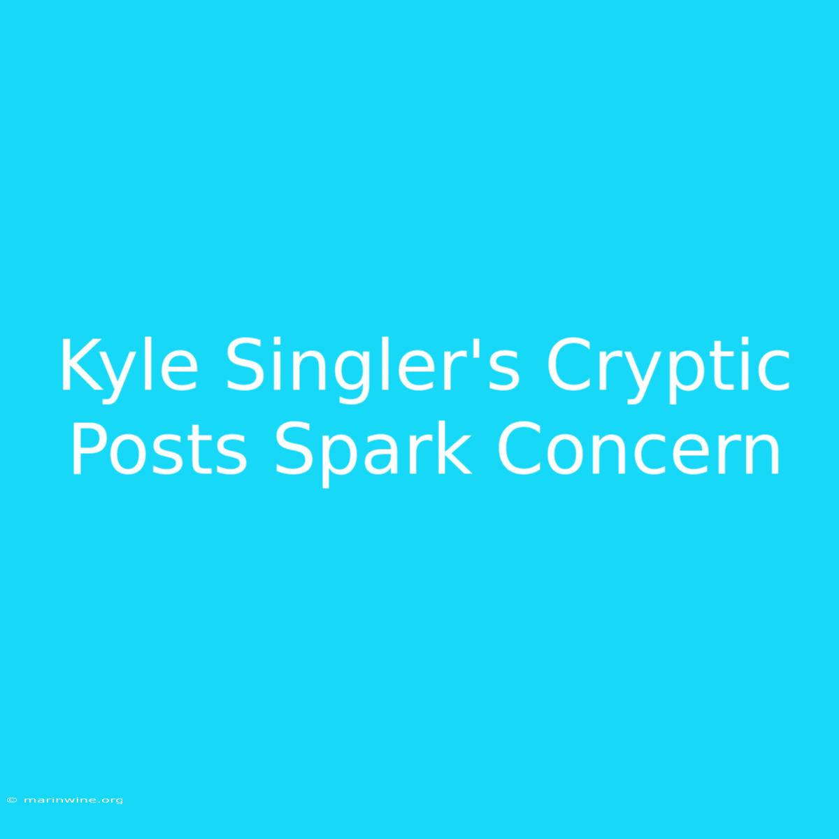 Kyle Singler's Cryptic Posts Spark Concern