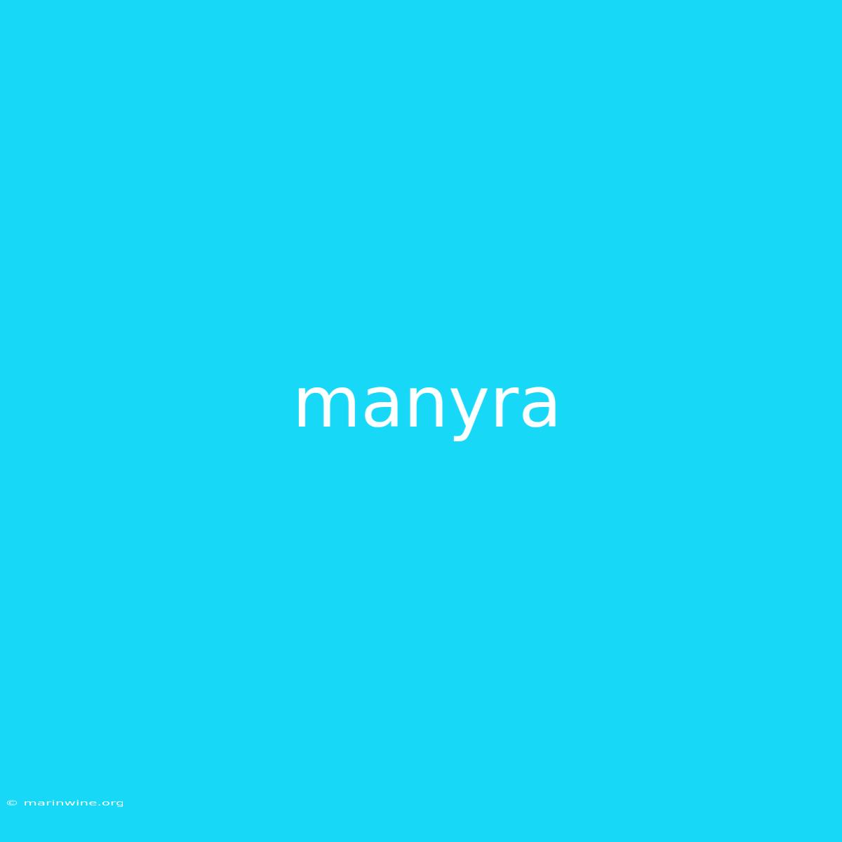 Manyra