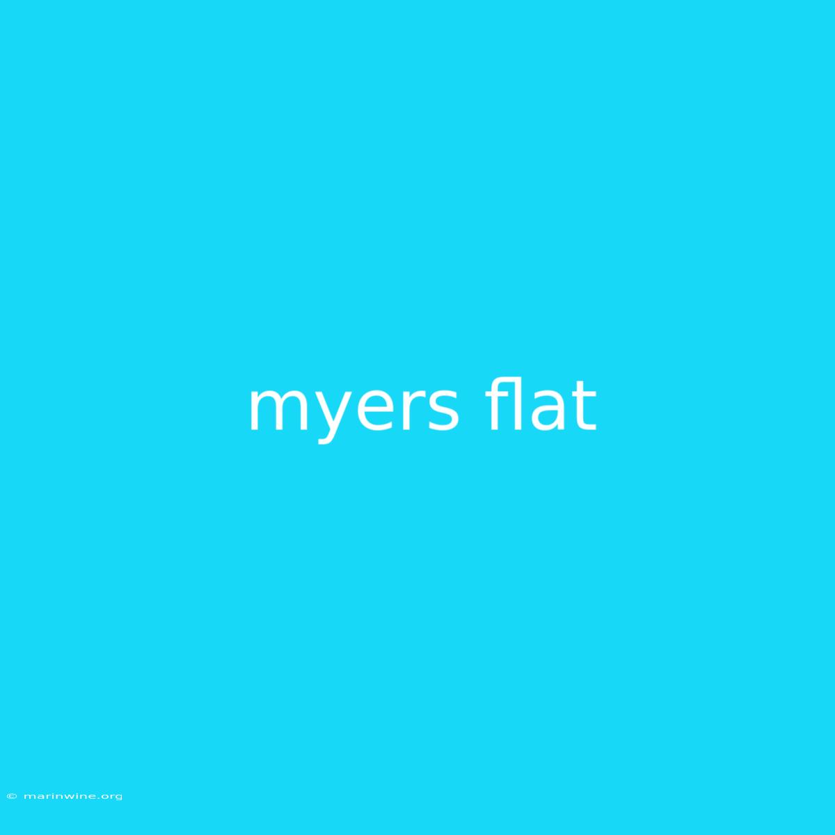 Myers Flat