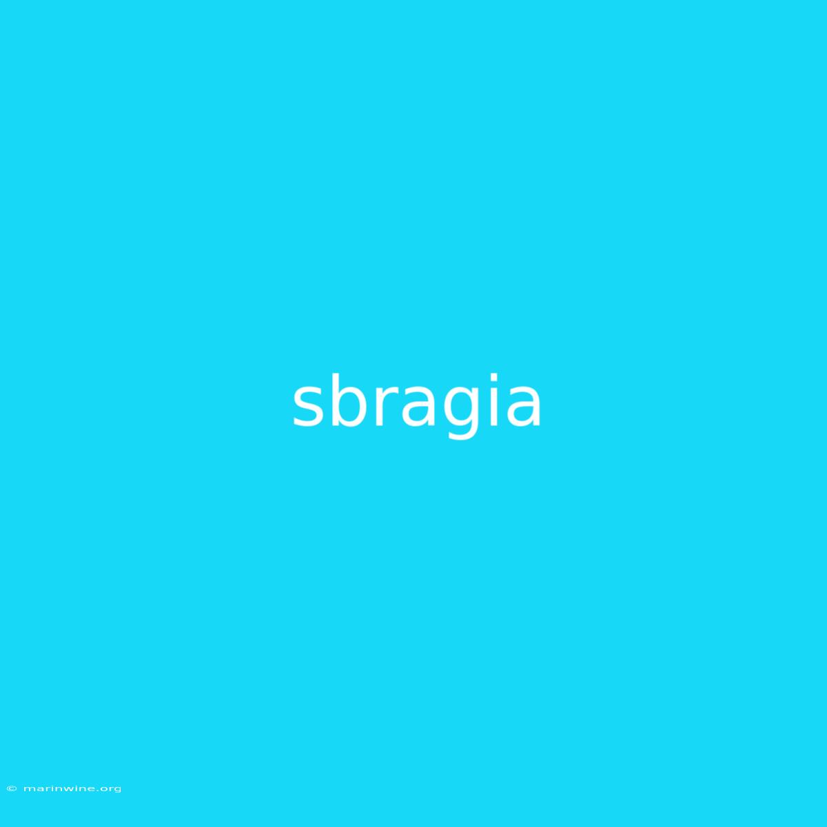 Sbragia