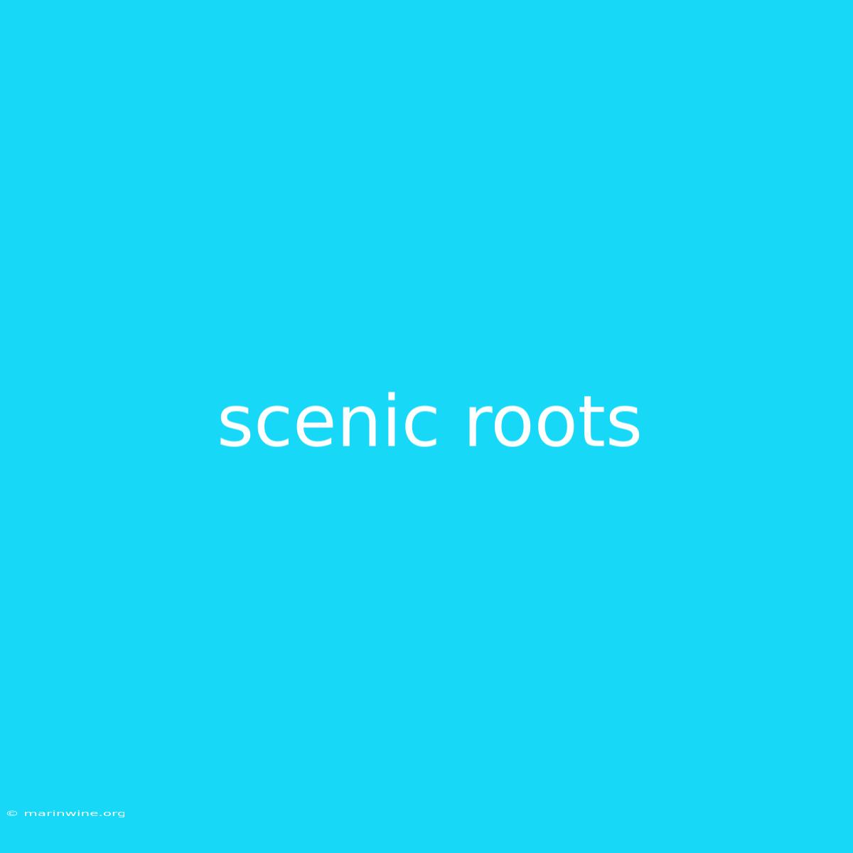 Scenic Roots