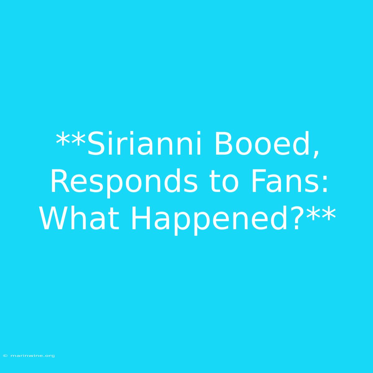 **Sirianni Booed, Responds To Fans: What Happened?**