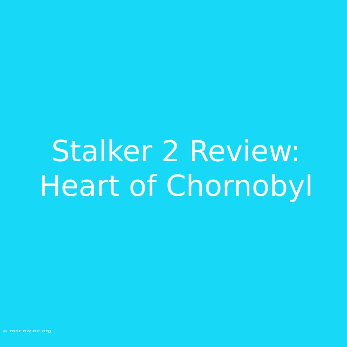 Stalker 2 Review: Heart Of Chornobyl