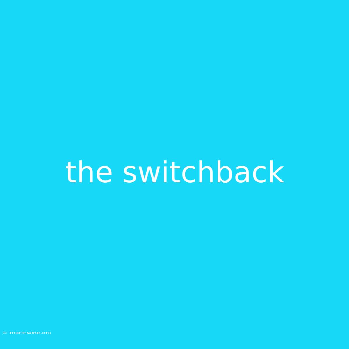 The Switchback