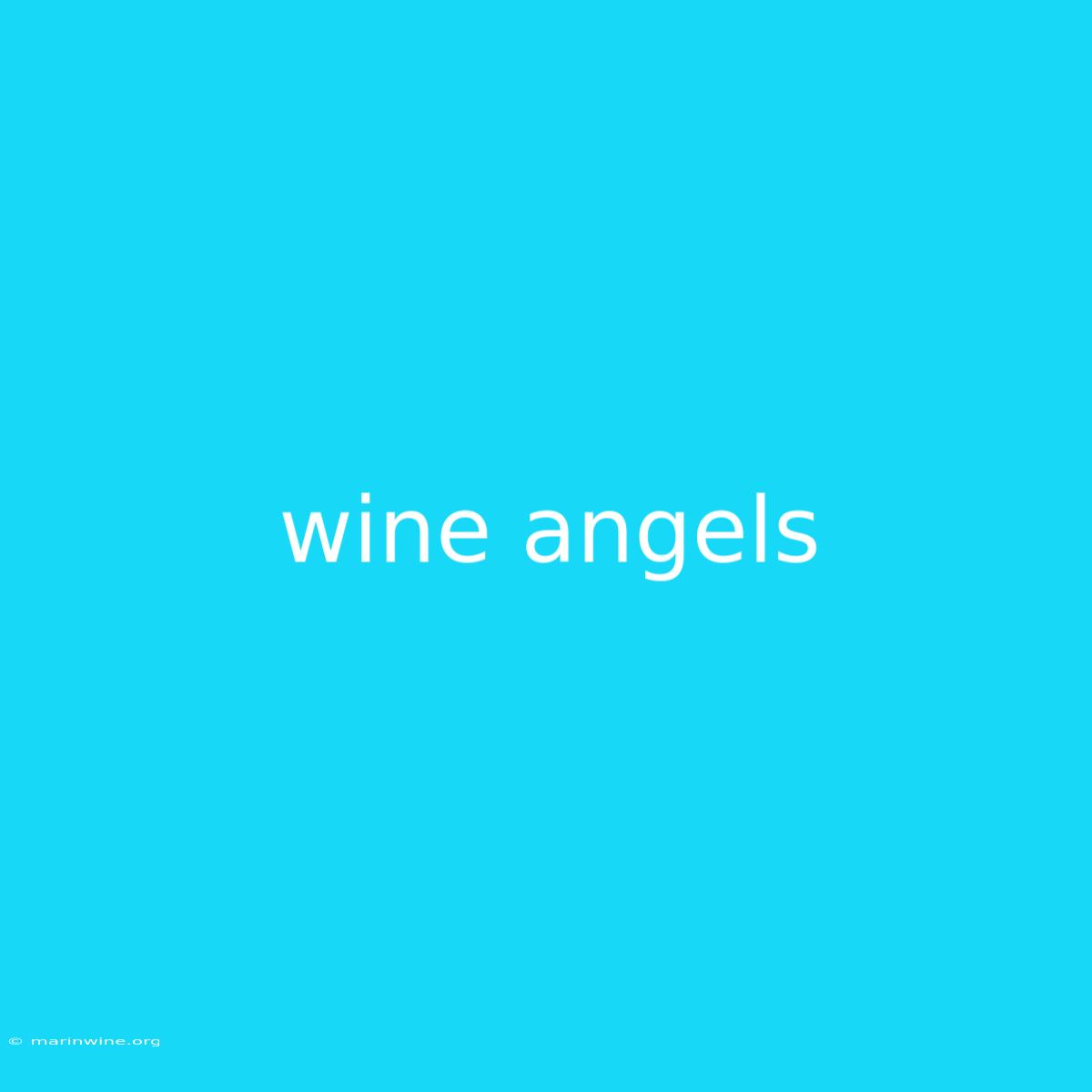 Wine Angels